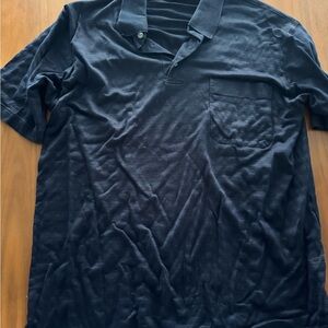 Ermenegildo Zegna Navy Polo Shirt